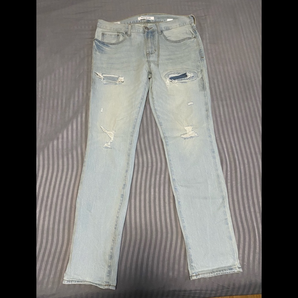 Pacsun stacked skinny jeans size 30x30